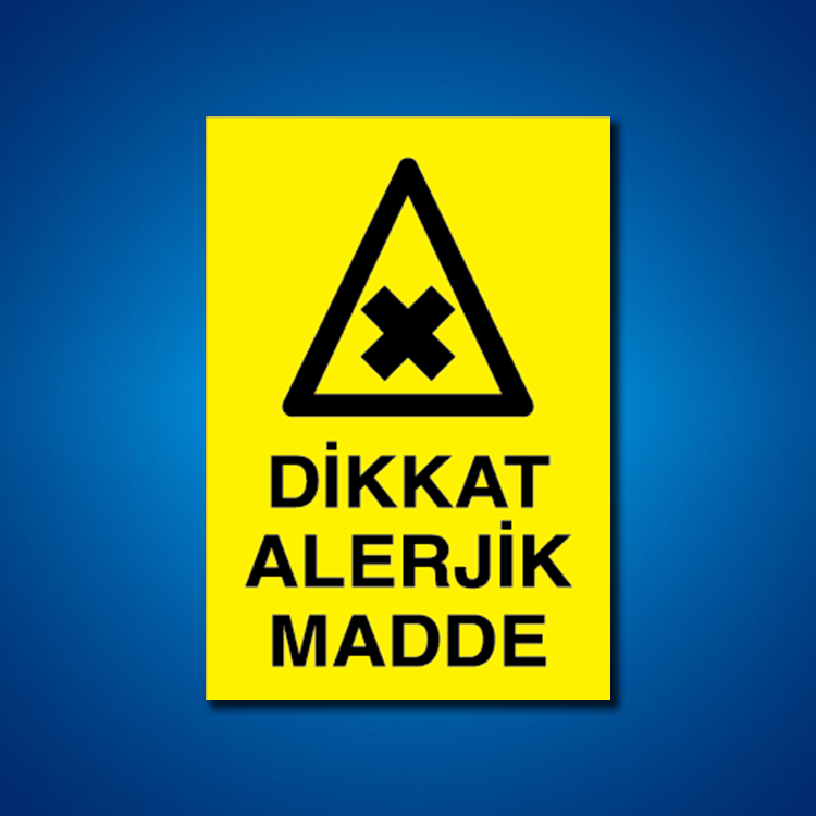 Tehlileli Madde-Ortam İş Güvenliği Etiketleri