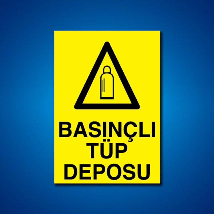 Tüpler İş Güvenliği Etiketi
