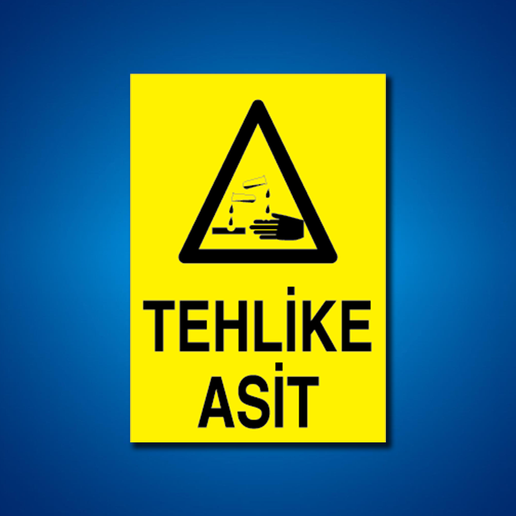 Kimyasal Maddeler İş Güvenliği Etiketleri