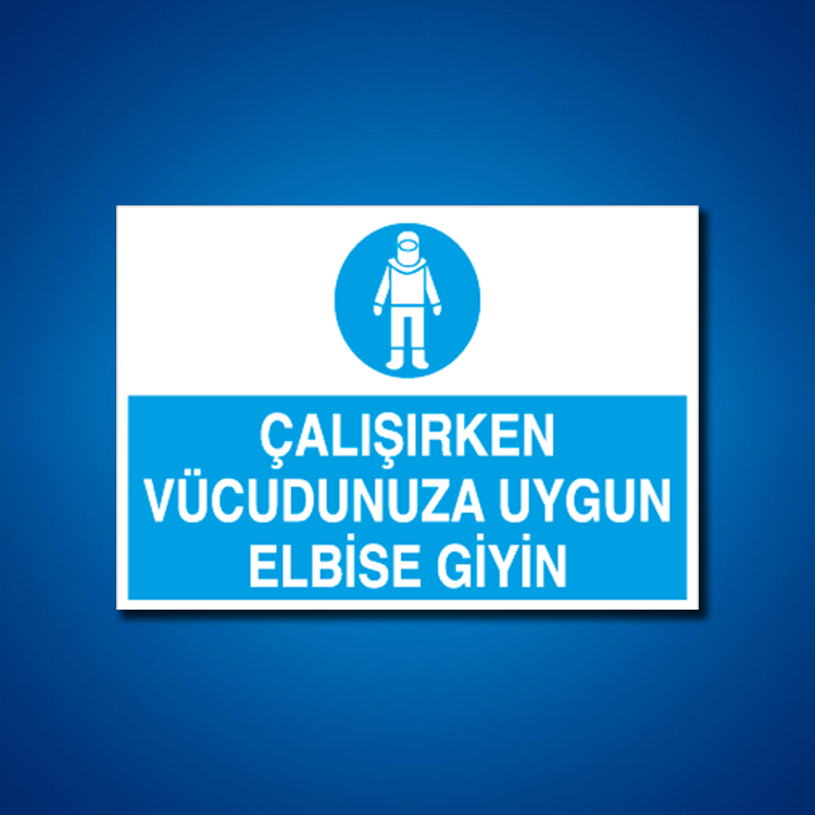 İş Elbisesi İş Güvenliği Etiketleri