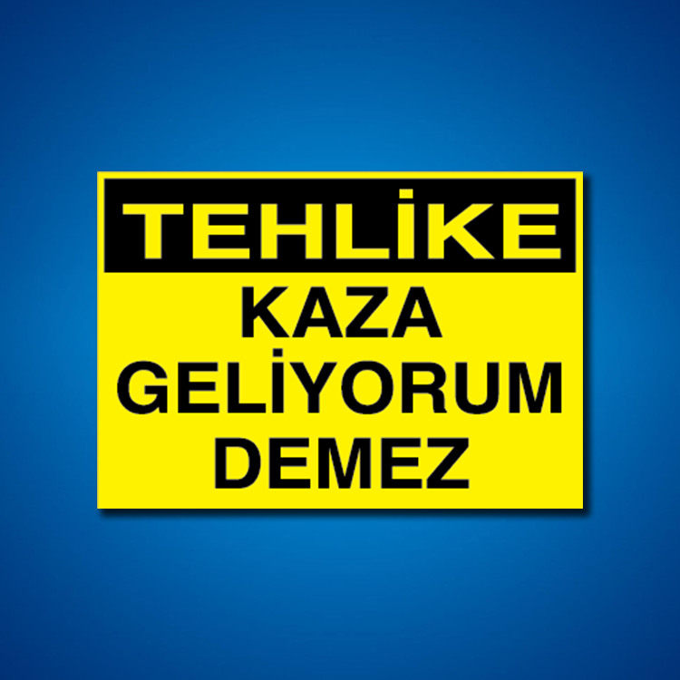 İş Kazası İş Güvenliği Etiketleri