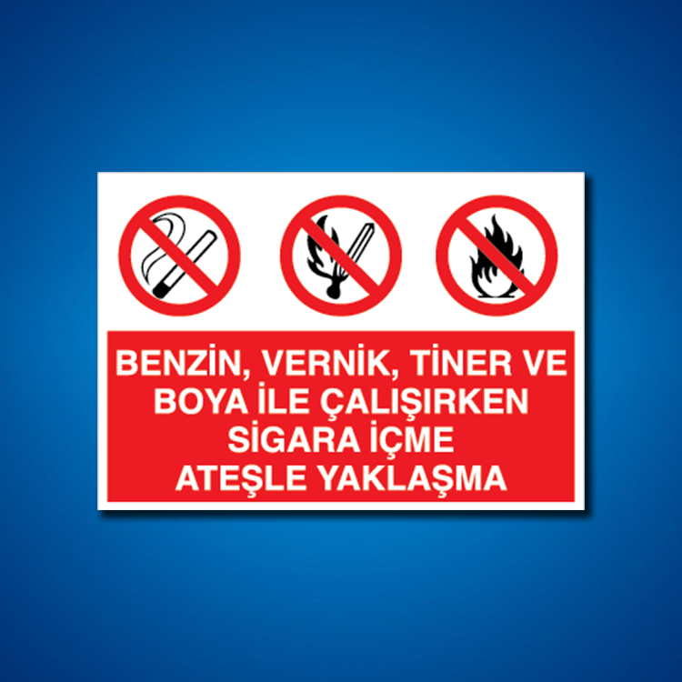 Ateş Ve Alev Uyarı İşaretleri