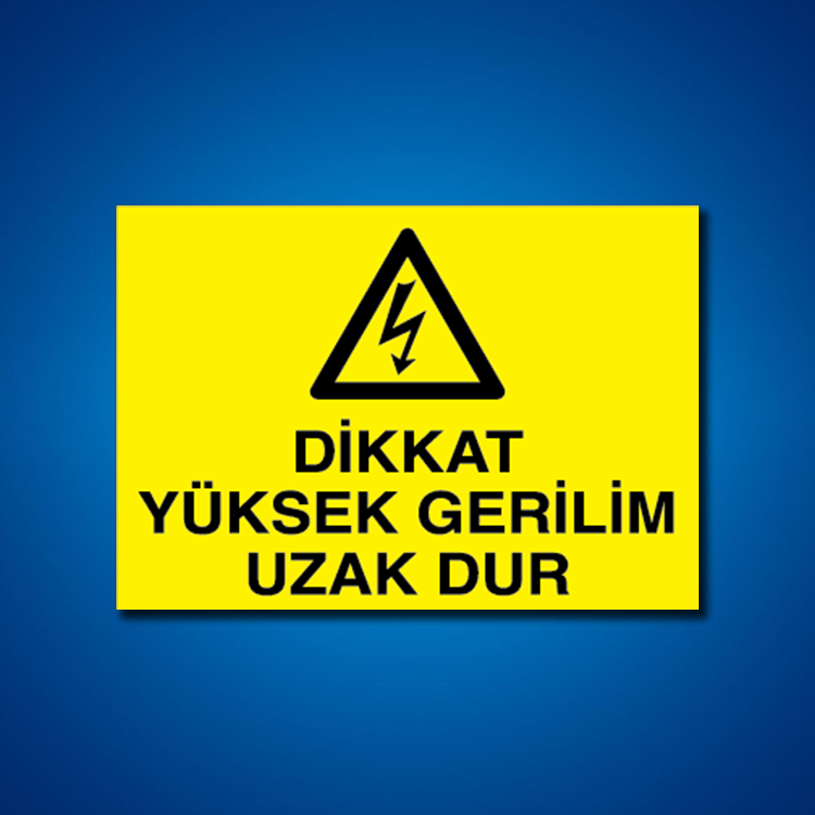 Elektrik İş Güvenliği Etiketleri