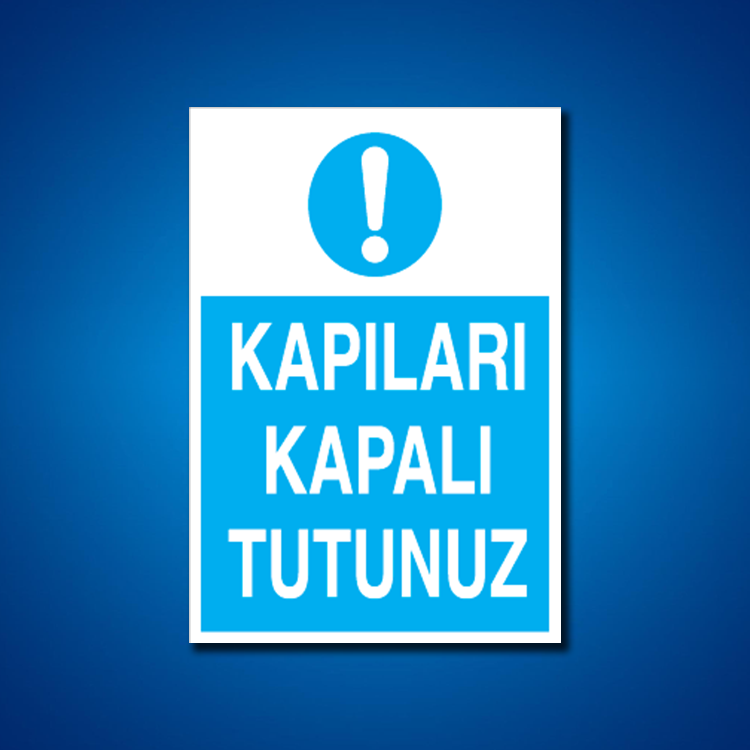 Çeşitli Levhalar İş Güvenliği Etiketleri