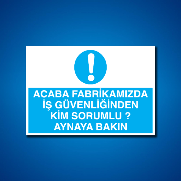 İş Güvenliği Etiketleri