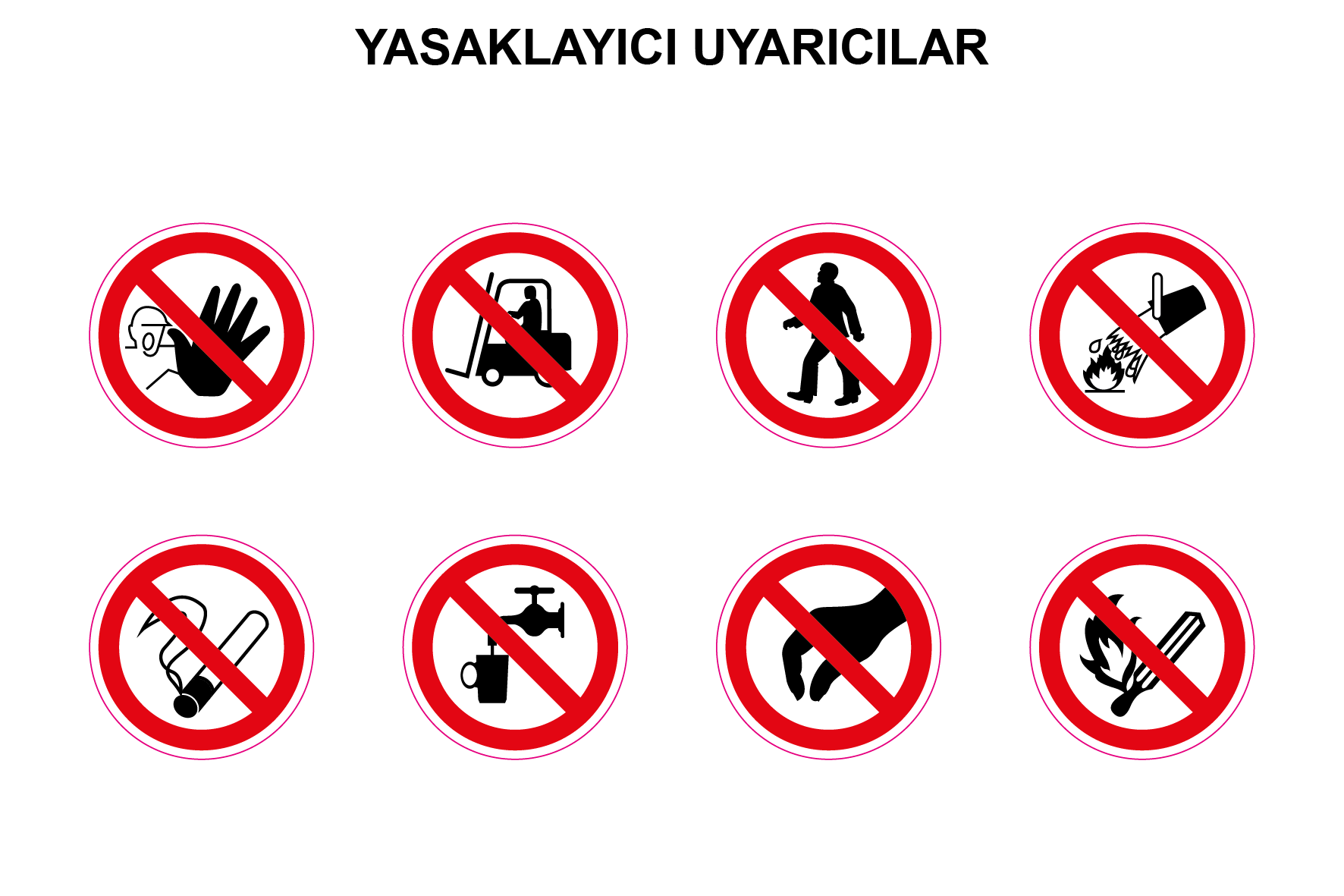 Uyarı Ve Güvenlik Etiketleri