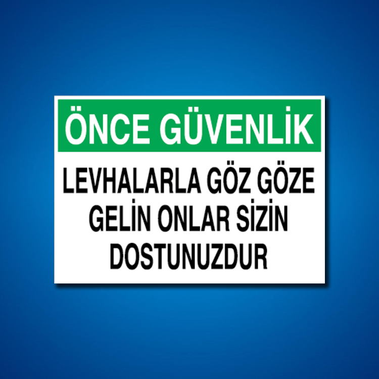 İş Güvenliği Etiketleri