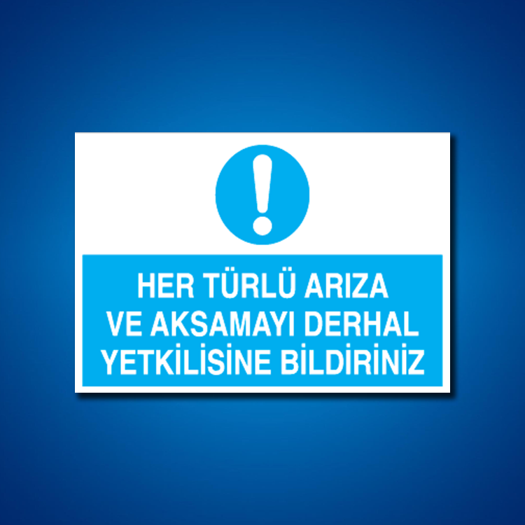 Bakım Arıza Ayar Ve Yağlama Etiketleri