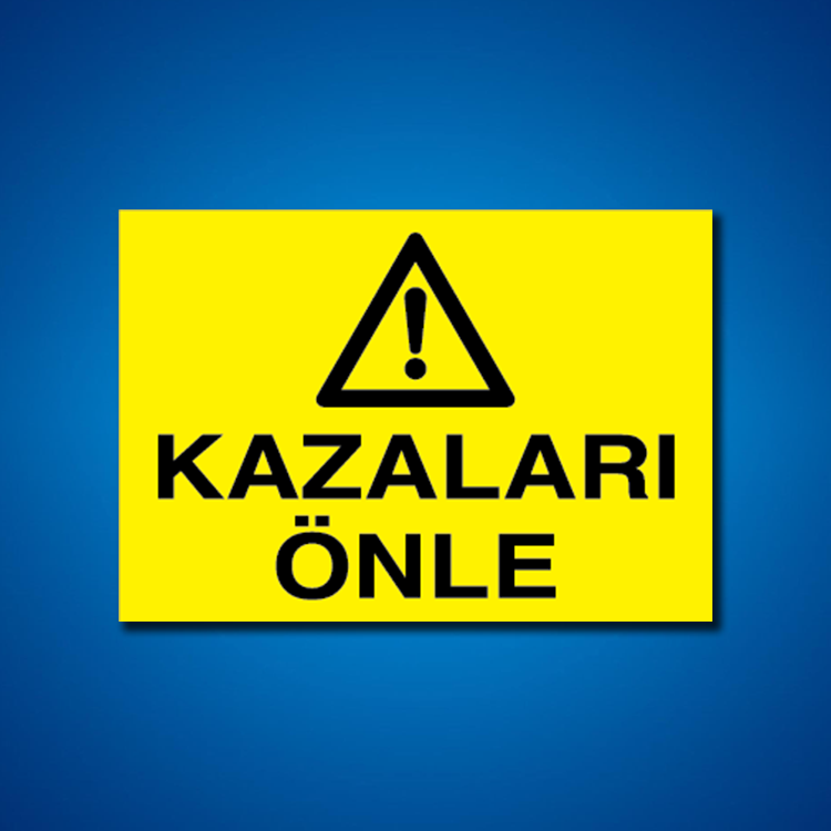 İş Kazası İş Güvenliği Etiketleri