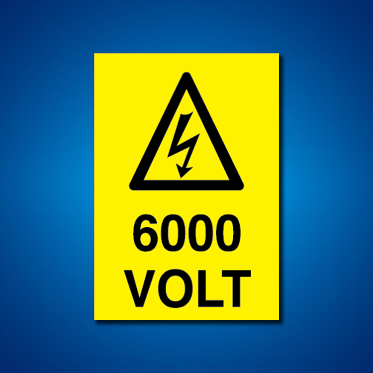 Voltaj İş Güvenliği Etiketleri
