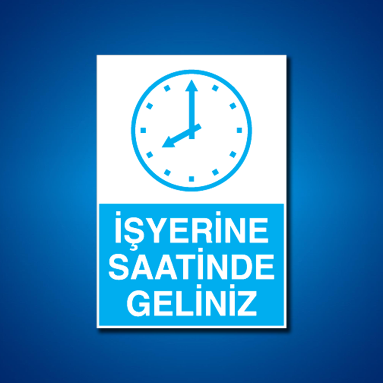 İşyeri Fabrika İş Güvenliği Etiketleri