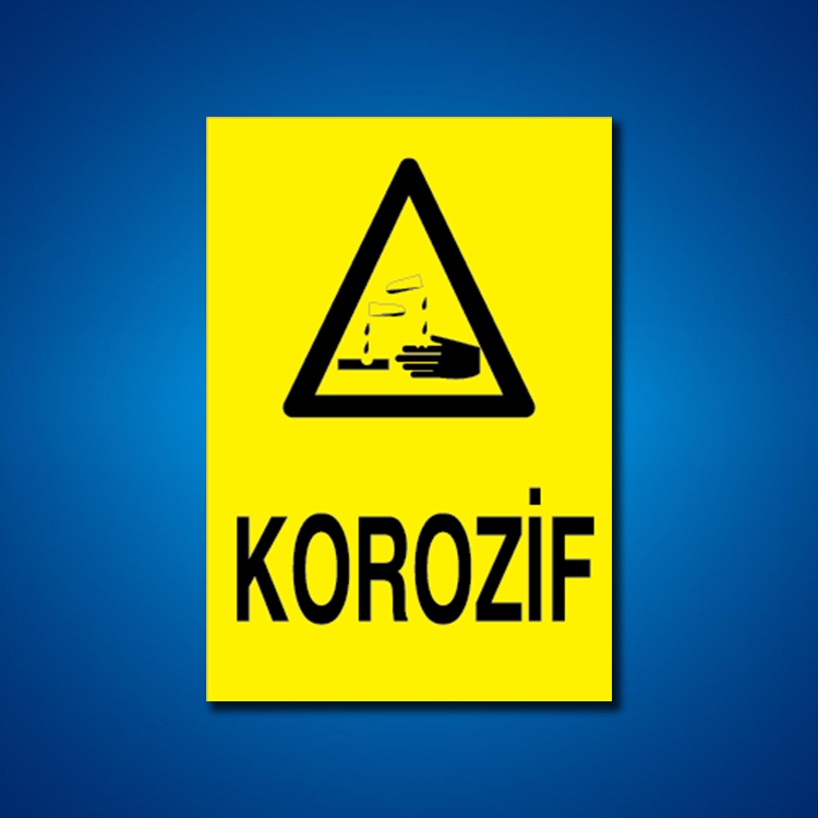 Tehlileli Madde-Ortam İş Güvenliği Etiketleri