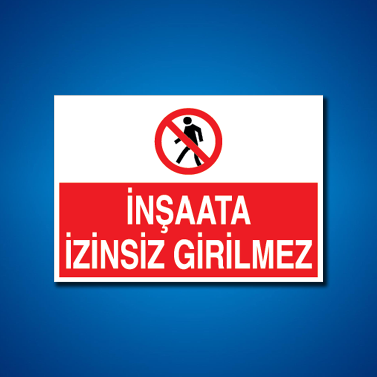 İnşaat İş Güvenliği Etiketleri