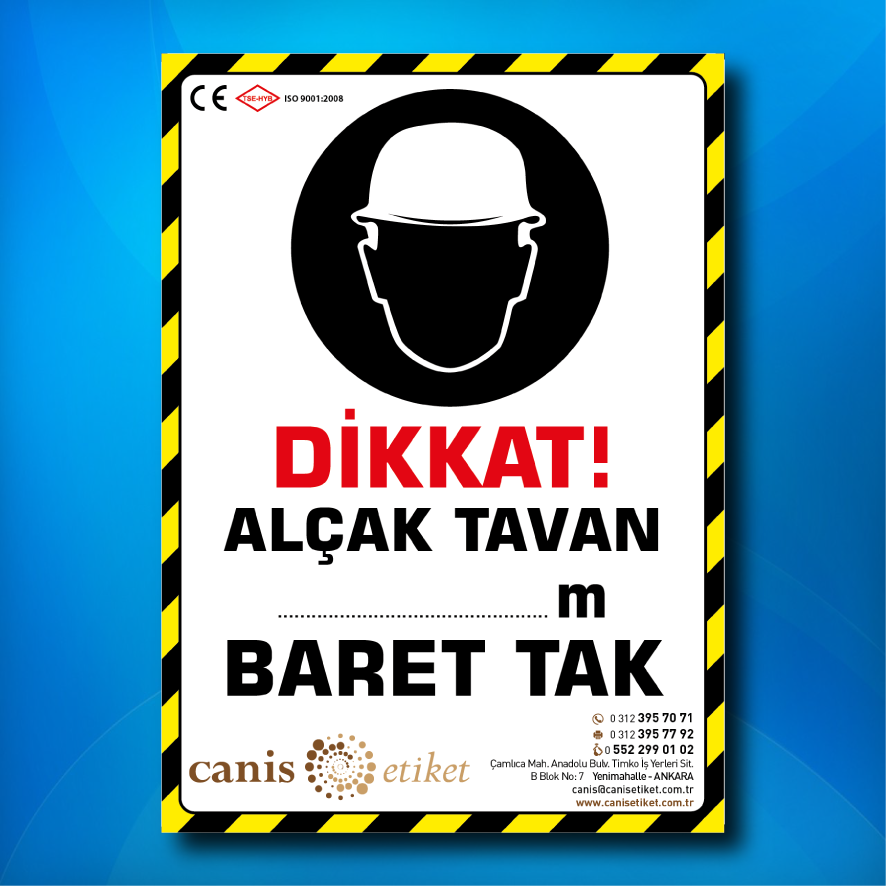 Asansör Risk Analizi Etiketi