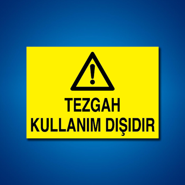 Torna-Planya-Freze-Cnc İş Güvenliği Etiketleri