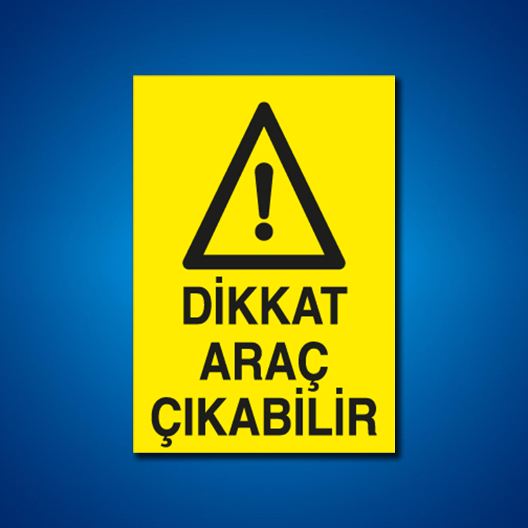 Şoför Araç Kantar Yaya İş Güvenliği Etiketleri