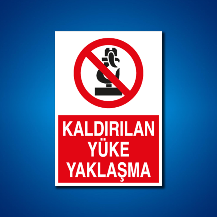 Yük İş Güvenliği Etiketleri