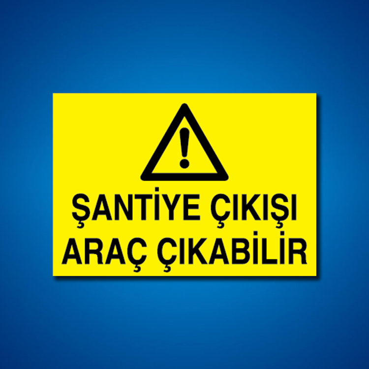 Şantiye İş Güvenliği Etiketleri