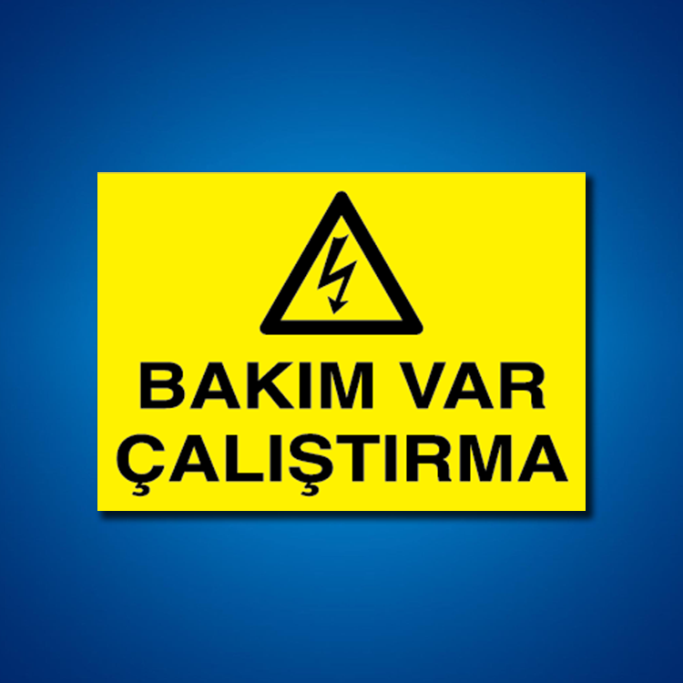 Elektrik İş Güvenliği Etiketleri
