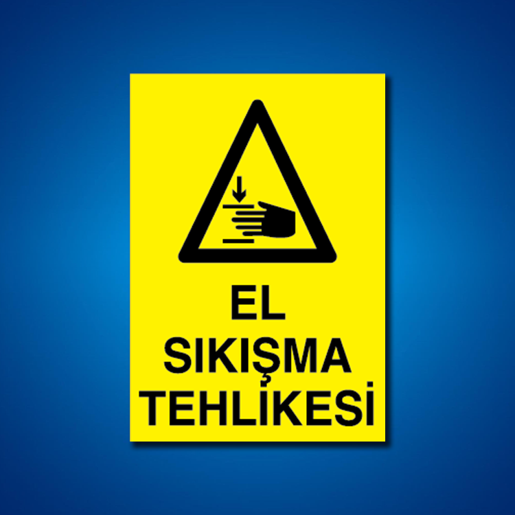 Makine İş Güvenliği Etiketleri