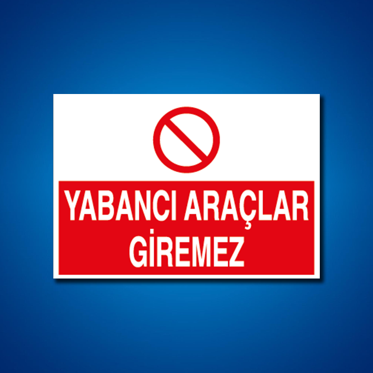 Park İş Güvenliği Etiketleri