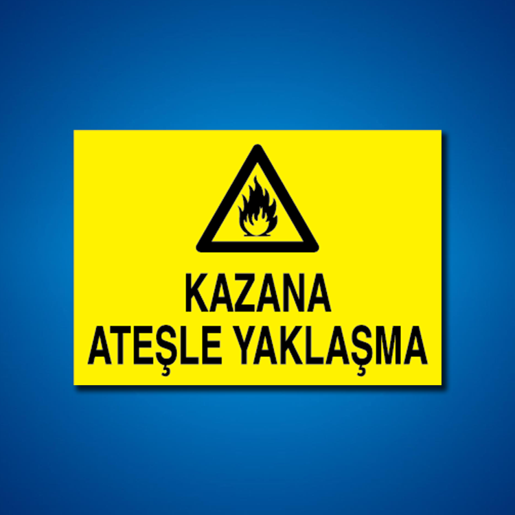 Kazan Dairesi İş Güvenliği Etiketleri