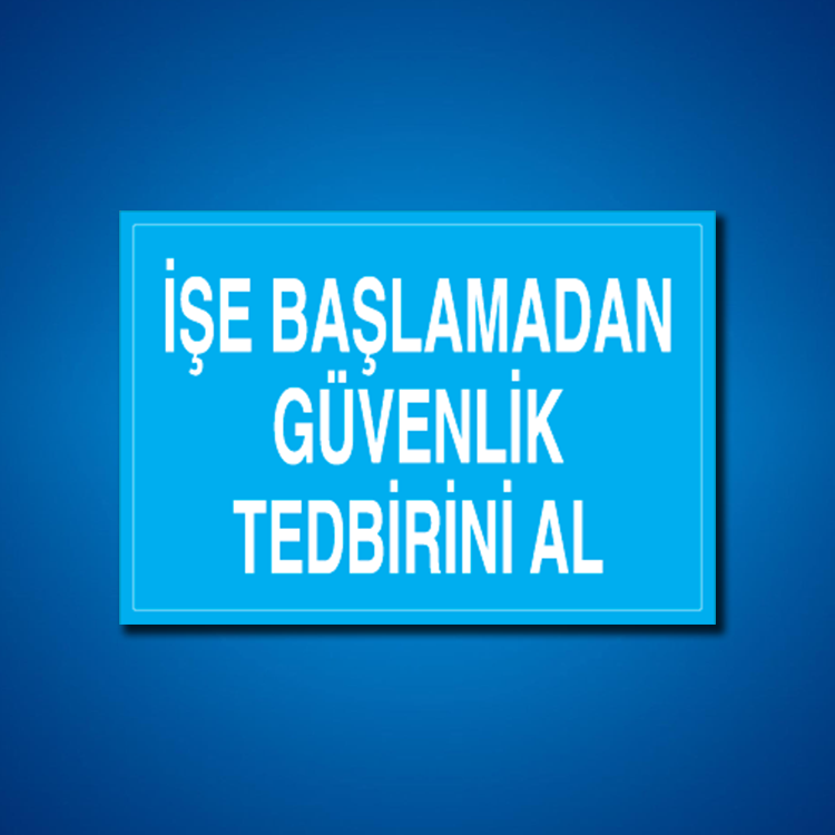İş Güvenliği Etiketleri