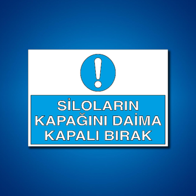 Tank-Silo İş Güvenliği Etiketleri