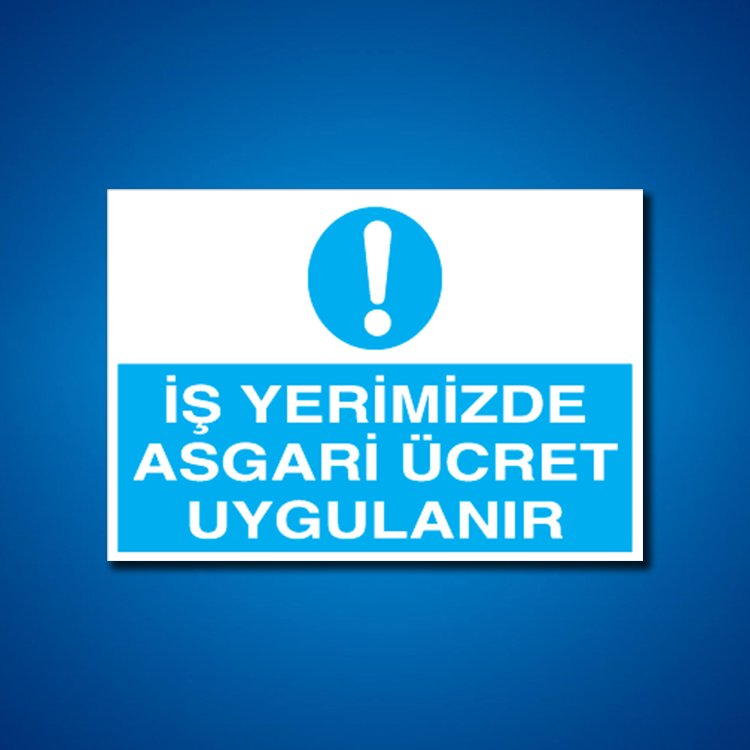 İşyeri Fabrika İş Güvenliği Etiketleri