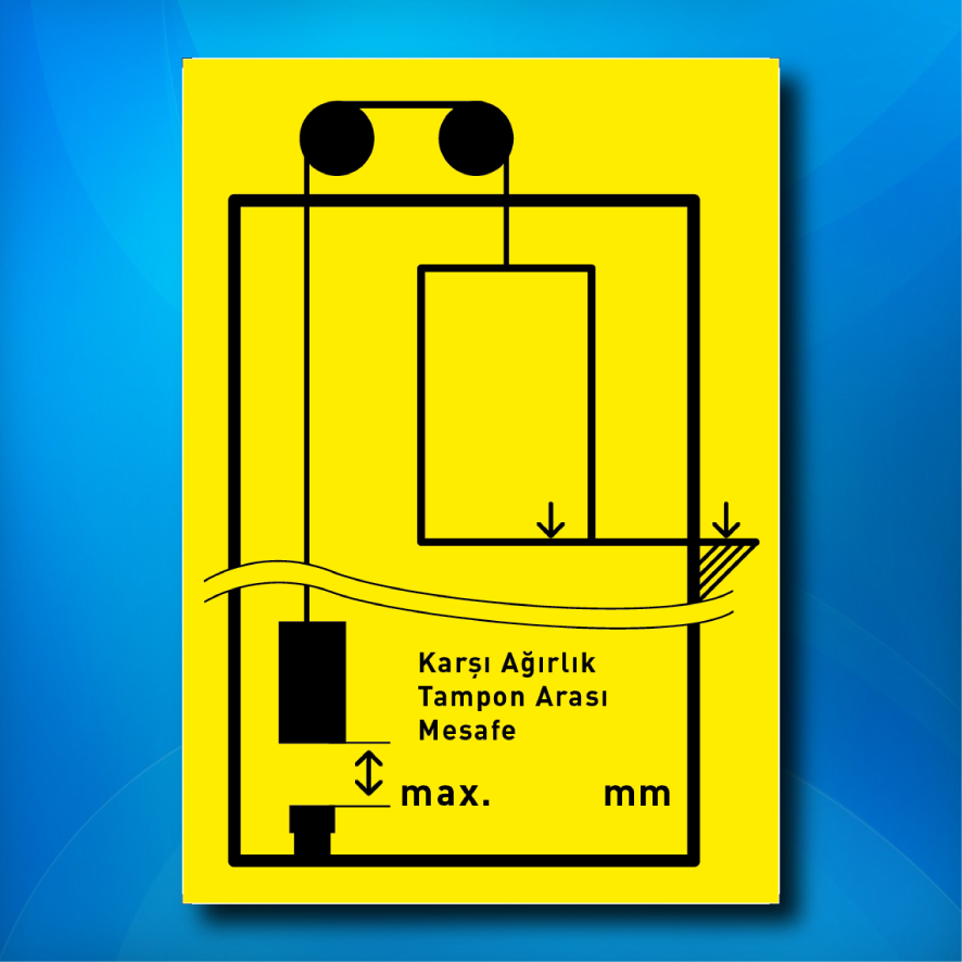 Asansör Risk Analizi Etiketi