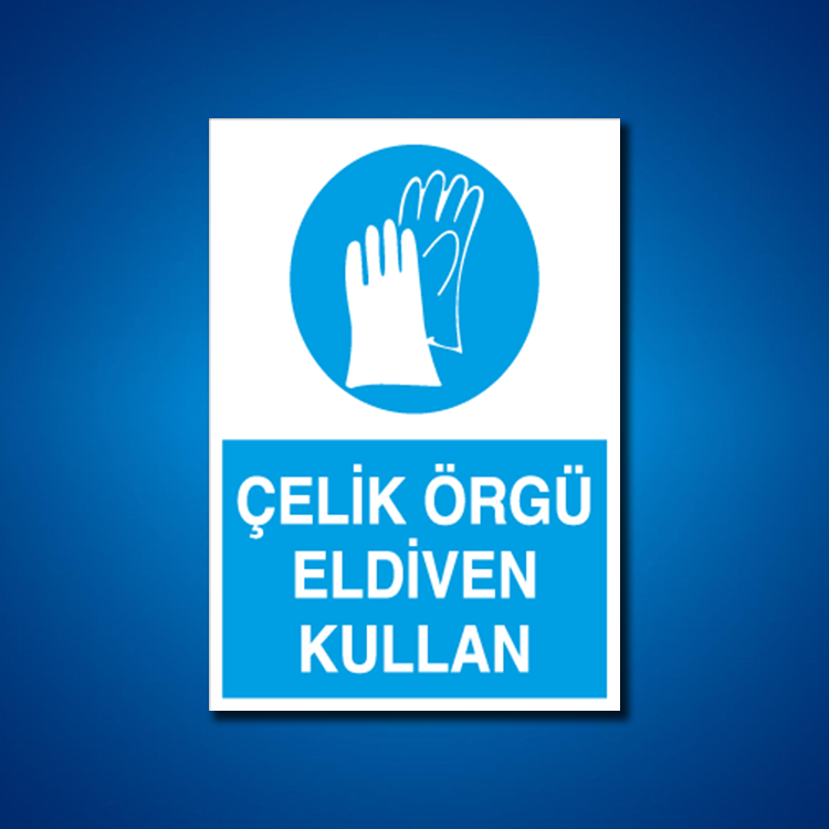 El Koruma İş Güvenliği Etiketleri