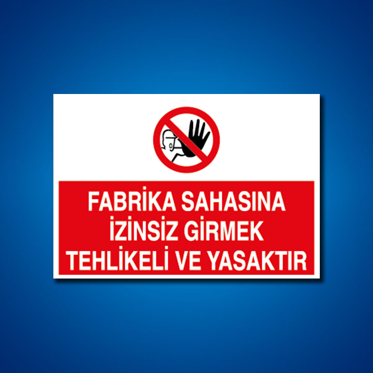 Giriş-Çıkış İş Güvenliği Etiketleri