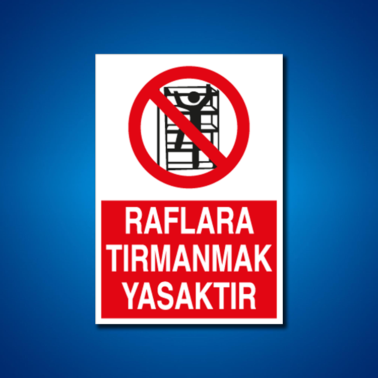 İstif-Raf-Depo İş Güvenliği Etiketleri