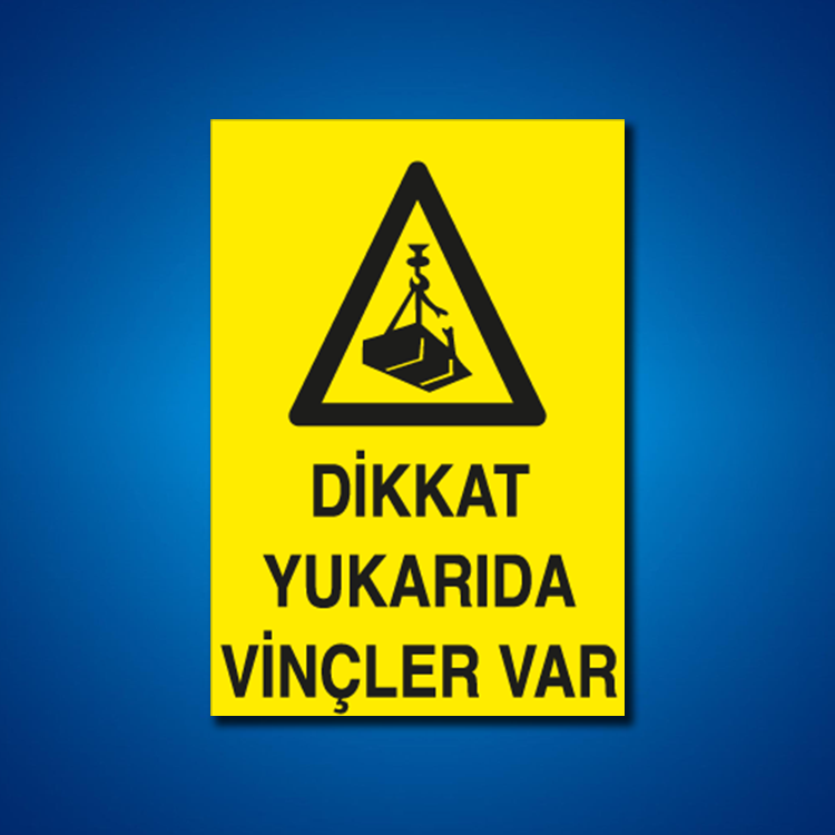 Vinç İş Güvenliği Etiketleri