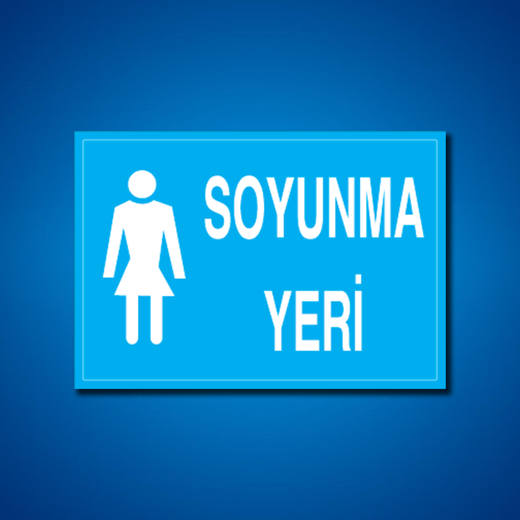 Soyunma Odaları İş Güvenliği Etiketleri