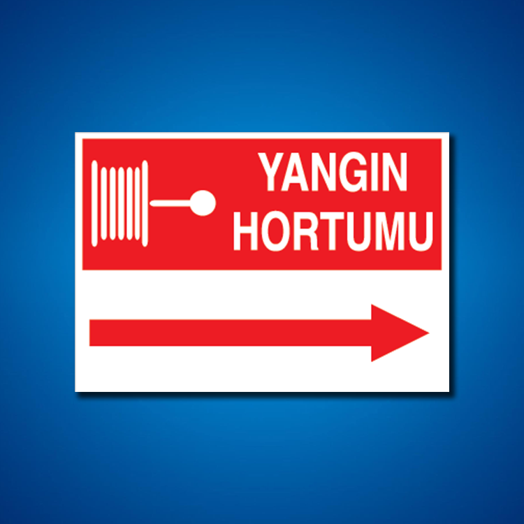 Yangınla Mücadele İş Güvenliği Etiketleri