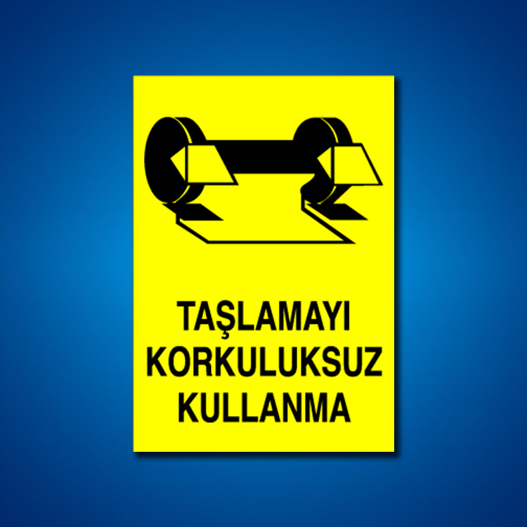 Göz Koruma İş Güvenliği Etiketleri