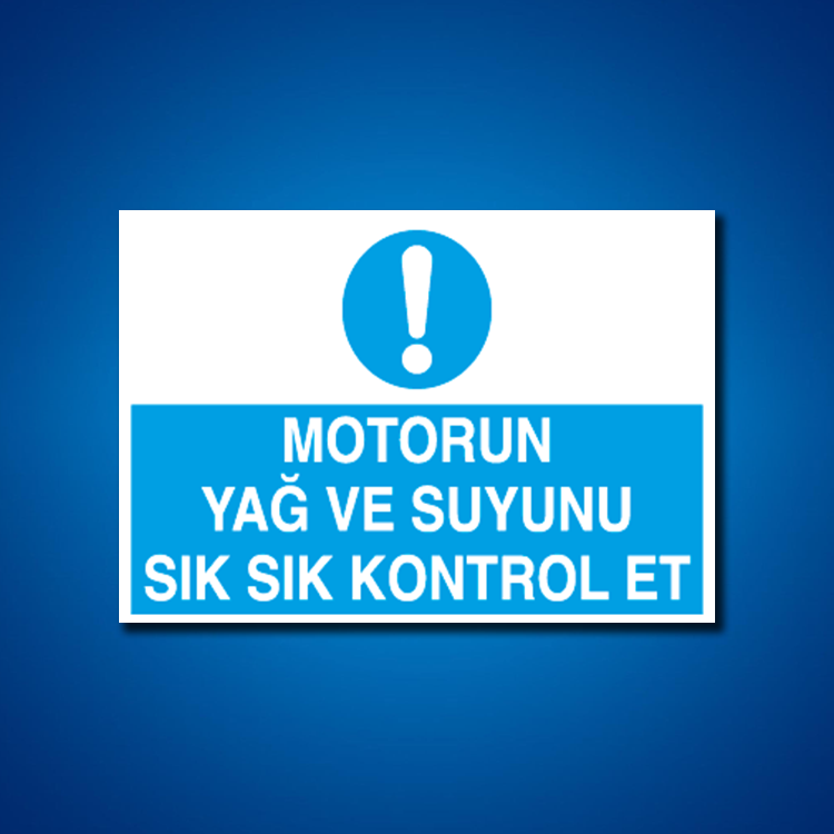 Şoför Araç Kantar Yaya İş Güvenliği Etiketleri