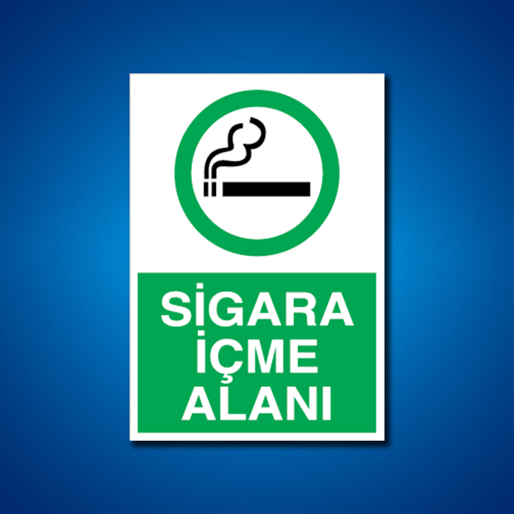 Sigara İş Güvenliği Etiketleri