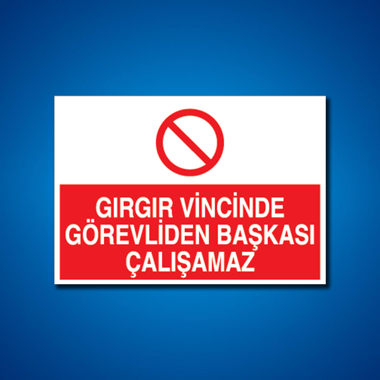 İnşaat İş Güvenliği Etiketleri