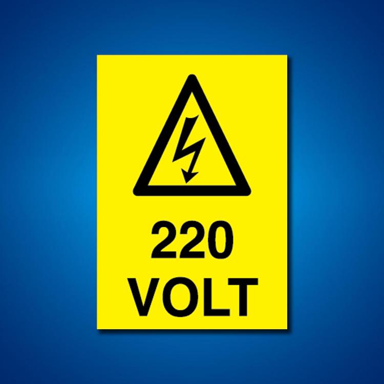 Voltaj İş Güvenliği Etiketleri