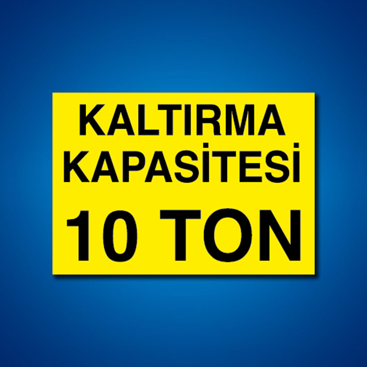 Vinç İş Güvenliği Etiketleri