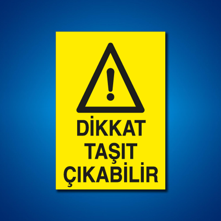 Şoför Araç Kantar Yaya İş Güvenliği Etiketleri