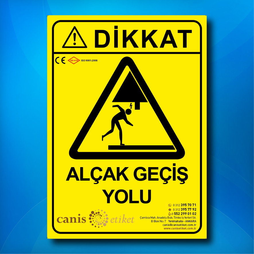 Asansör Risk Analizi Etiketi