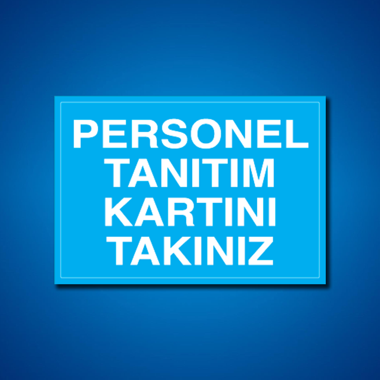 İşyeri Fabrika İş Güvenliği Etiketleri