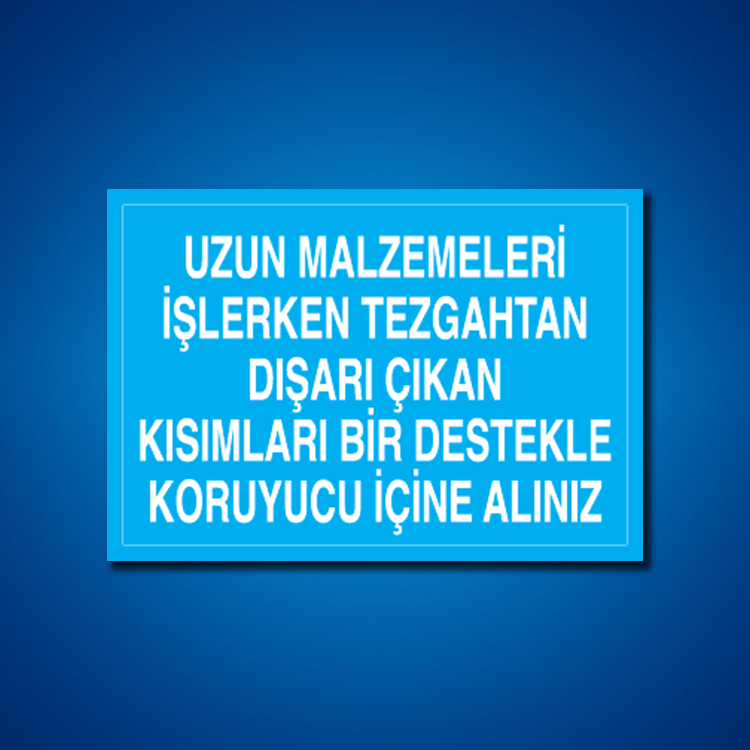 Ekipman İş Güvenliği Etiketleri