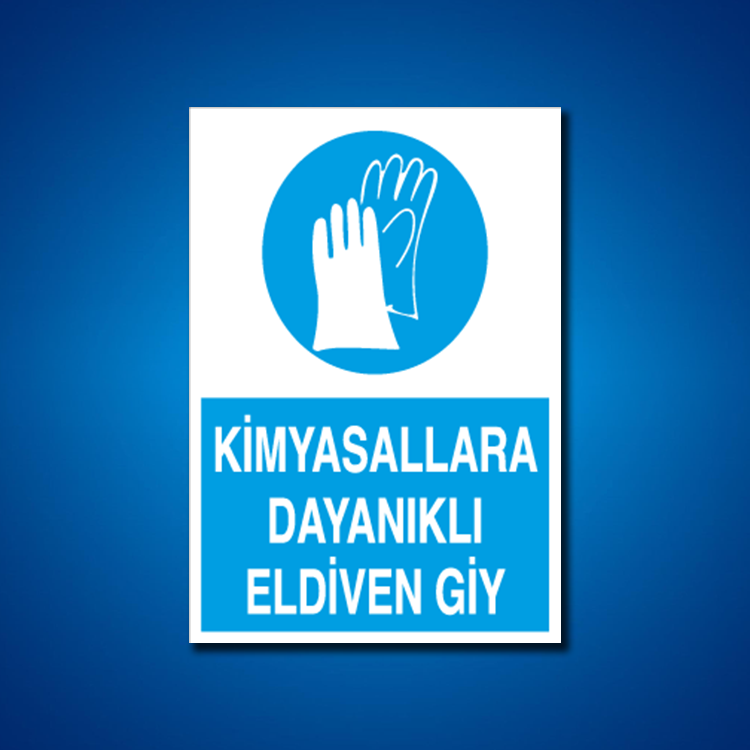 El Koruma İş Güvenliği Etiketleri