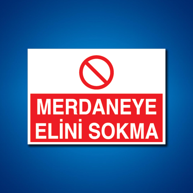 Diğer Makinalar İş Güvenliği Etiketleri