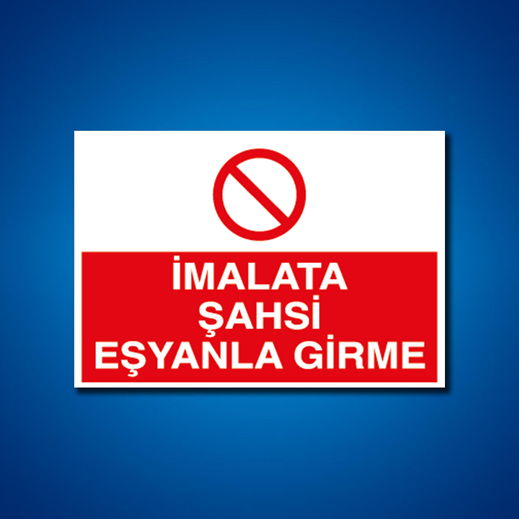 Giriş-Çıkış İş Güvenliği Etiketleri