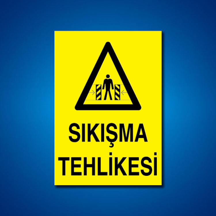 Makine İş Güvenliği Etiketleri